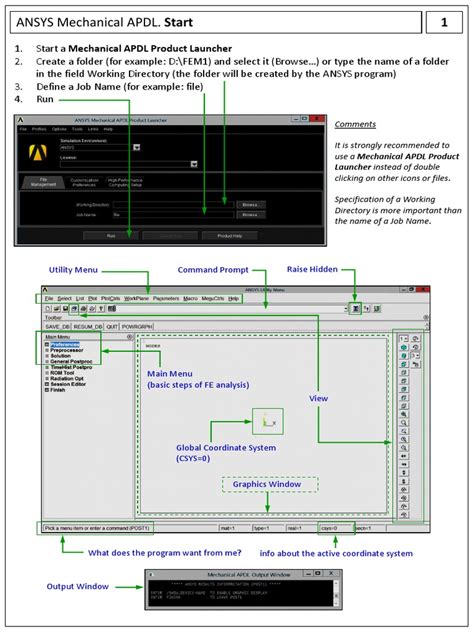 Ansys apdl resp command.  It is not a WB Mechanical function/feature.  D C...