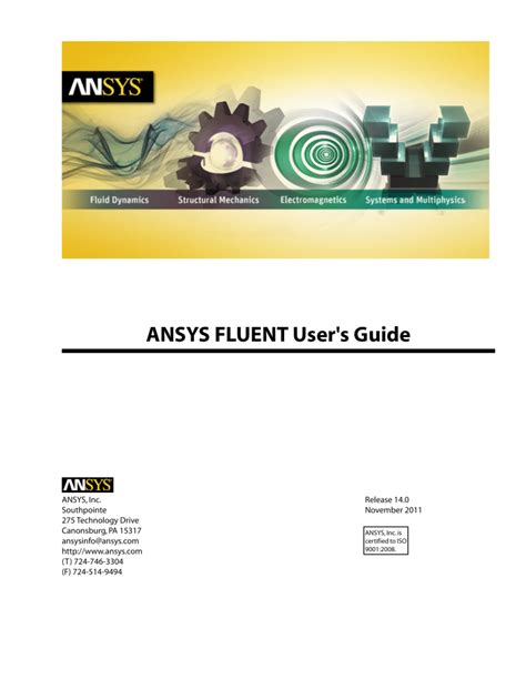 Ansys fluent tutorial guide ansys release 14. - Il bambino divino di pascal bruckner.