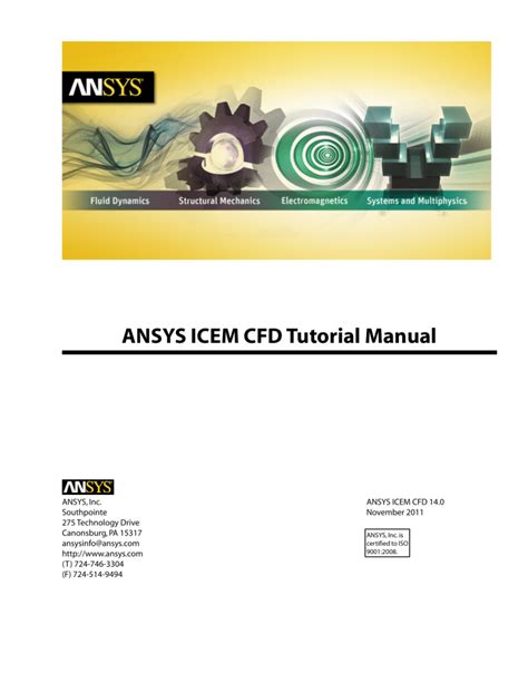 Ansys icem cfd 14 tutorial manual. - Piper seneca ii pa 34 200t service manual parts catalog download.