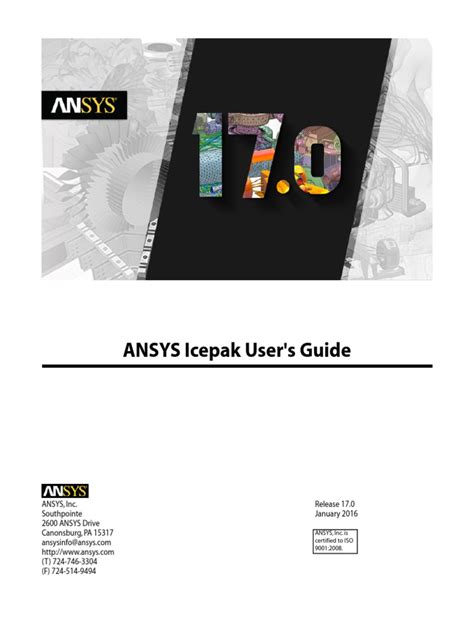 Ansys icepak user guide pdf.  Introductory information aboutANSYS Icepak is given, as well a...