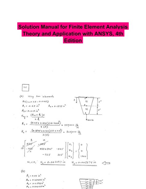 Ansys solid 46.  Comprehensive textbook on finite element analysis using...