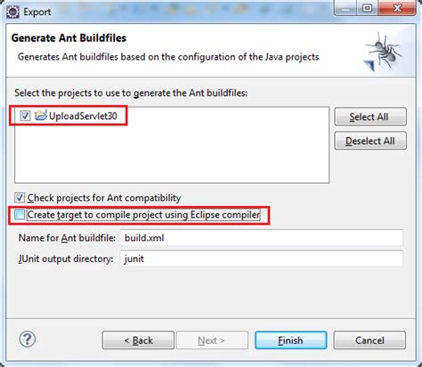 Ant build java.  The main known usage of Ant is the build of Java applications....