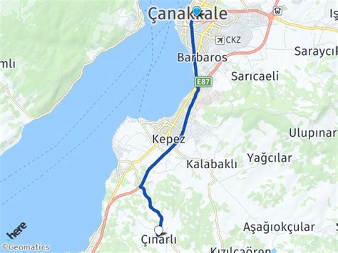 Antalya çanakkale otobüs kaç saat