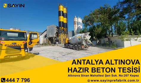 Antalya beton firmaları