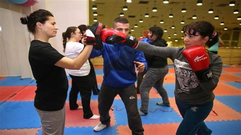 Antalya kadınlara özel kick boks