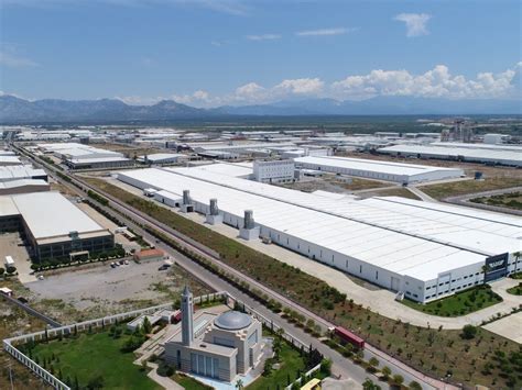Antalya organize sanayi bölgesi fabrikalar