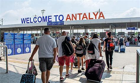 Antalya ya gelen turist sayısı 2014