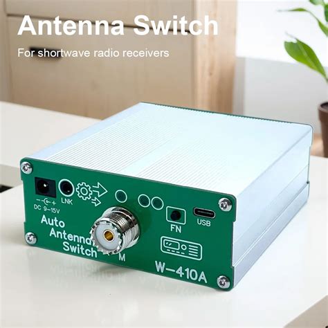 Antenna switch box.  With a maximum transmit power of 100W, it ensures powerful signal tra...