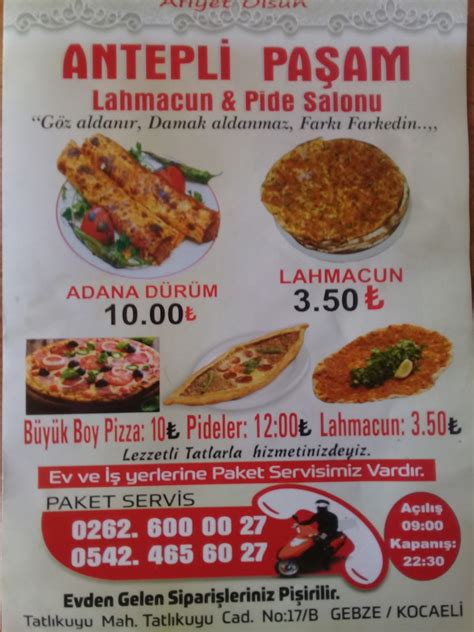 Antepli Pide Lahmacun. 