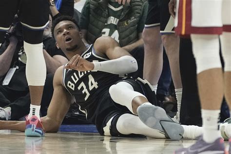 Antetokounmpo unavailable for Bucks in Game 2 of Heat series