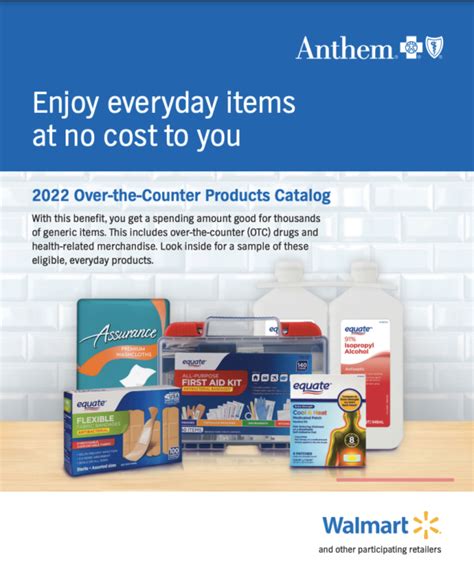 Anthem 2022 OTC catalog. If you are a member of an Anthem Medicare Advantage plan, information about the Anthem 2022 OTC catalog will e useful. It is important to note that; all Medicare Advantage plans do not offer an OTC benefit. Members can confirm the benefits offered by their plan either by checking the summary of benefits provided for ... . 