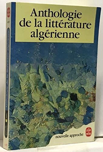 Anthologie de la littérature algérienne de langue française. - História do direito especialmente do direito brasileiro..
