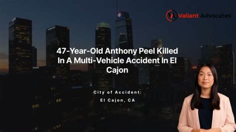 Anthony Peel Killed in Motorcycle Crash near 1601 Pepper Drive [El Cajon, CA]