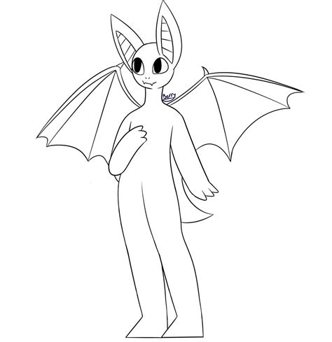 Anthro Bat Ref Base - F2U. As requested by another us