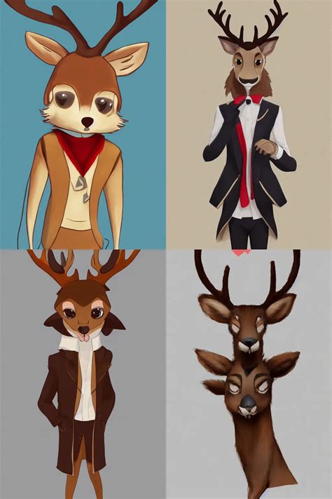 Anthro deer. A large male deer is frequently called a stag, and a female deer is called a doe. There are other terms that are specifically applied for specific types of deer. Young deer are ref... 