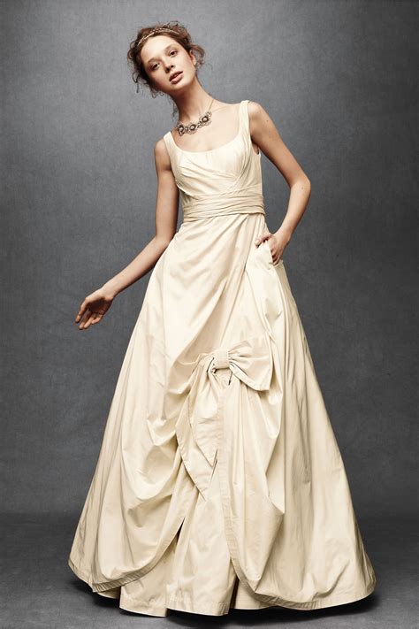 Anthropologie wedding. The Elyse Bias Slip Dress ($120) is tactfully designed to accentuate the wearer's natural shape. Its fabric was cut at a 45-degree angle to softly drape over curves in the most flattering way ... 
