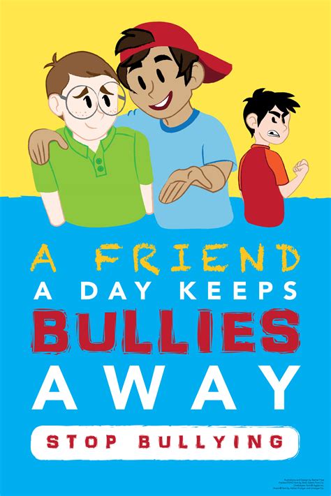 Anti Bullying Poster Students