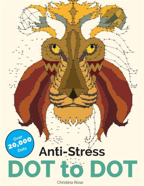 Anti Stress Dot To Dot Relaxing Amp Inspirational Adult Dot To Dot Colouring Book