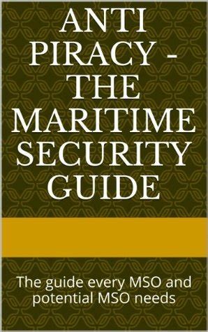Anti piracy the maritime security guide the guide every mso. - Figur des alten im werk von siegfried lenz..