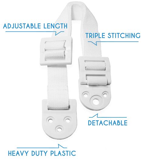 Anti tip furniture straps screwfix.  Made from durable, strong plastic webbing.  Perfect for ...