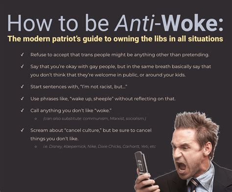 Anti woke meaning. May 2, 2021 · The aide added that anti-woke messaging is "everywhere now" because "it kind of works to say it." "And I don't think people maybe exactly know why," this person said. 