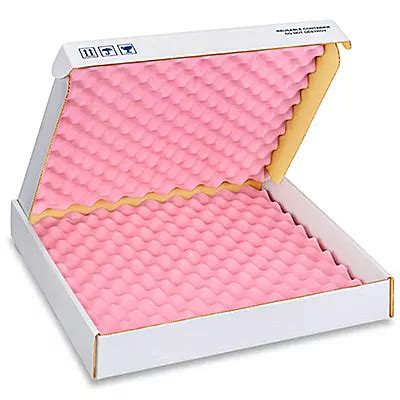 Anti-Static Foam Shippers - 18 x 18 x 2 3/4" S-2512 - Uline