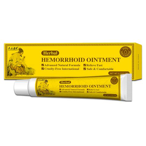 Antibacterial Herbal Hemorrhoids Cream Internal Piles Anal …