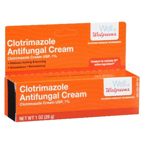 Antifungal cream walgreens. Here are eight treatment options for ringworm you can try for long-lasting relief. 1. Clotrimazole. Clotrimazole is a medication that cures ringworm by killing the fungus that causes the infection. It belongs to a family of antifungals called “azoles.”. Clotrimazole 1% is available OTC and by prescription. 