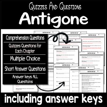 Antigone Comprehension Questions Answer Key