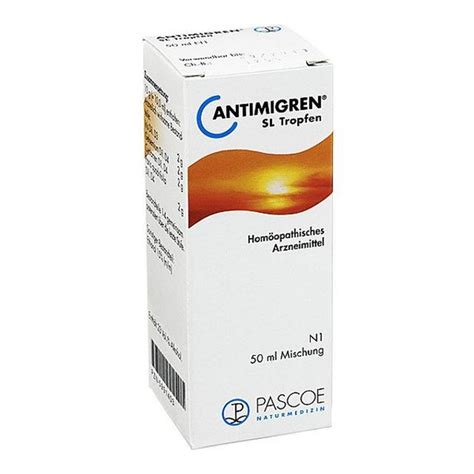 Antimigren Pascoe Medicinale Omeopatico in Gocce 20ml