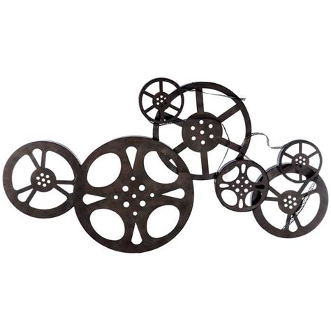 Antique Bronze Movie Reel Metal Wall Decor Hobby Lobby