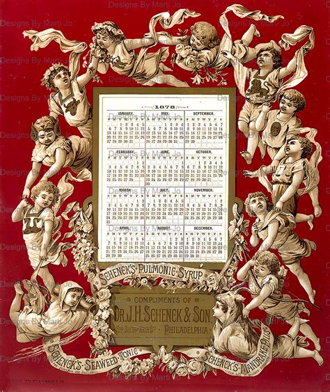 Antique Calendars - Etsy