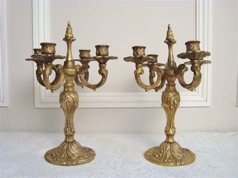 Antique Candelabra - Etsy