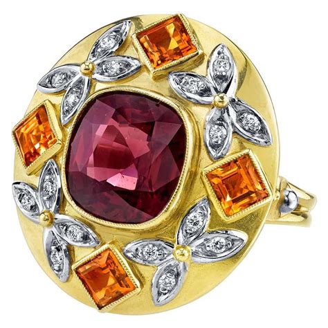 Antique Citrine Rings - 1,492 For Sale at 1stDibs