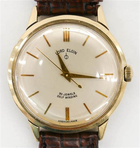 Antique Lord Elgin Automatic Watch 14K G.F. L&K Kreisler GF Band …