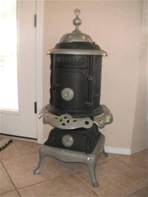 Antique Pot Belly Stove- King Hero Oak 215 Pot belly stove, Stove …