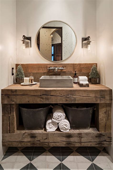 Antique Vanity - Rustic - Bathroom - Phoenix - Houzz