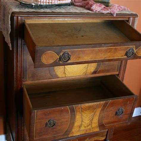 Antique Walnut Chest - Etsy