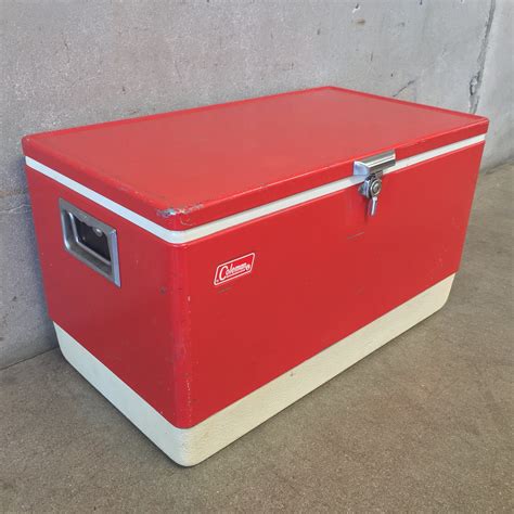 Vintage Coleman Cooler Picnic-style Metal Folding Handles 70s Green Plastic. Opens in a new window or tab. Pre-Owned. $48.22. dudeabides11 (2,221) 100%. . 