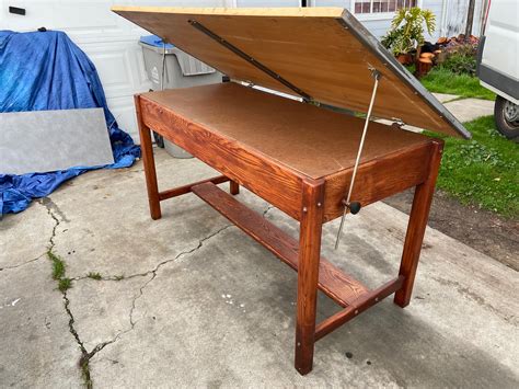 Antique drafting table value.  The table itself is a Mayline.  Select an item below for detaile...
