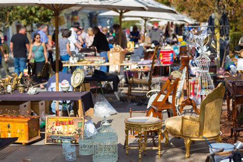 Antique markets. Vintage Flea Market of Old Town Tustin. 474 El Camino Real. Tustin, CA 92780. (714) 573-1025. Vintage Flea Market. Monthly: 4th Sunday 7-2pm. Visit Their Website for More Information. Directory of antique fairs, shows, and vintage flea markets in California, including: an interactive map, addresses, dates, and contact information. 