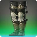 Defense Power: 16. Appearance: Who Can Equip: PAL, Where Found: Bloomingdale (buy, 2600g) Description: Godly greaves that give protection to paladins' legs and feet.. 