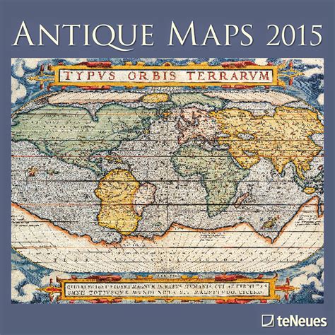 Read Antique Maps Wall Calendar 2015 Square By Not A Book