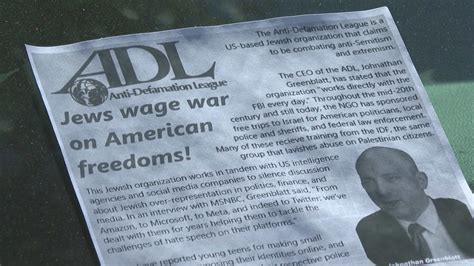 Antisemitic flyers distributed in Orange County