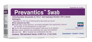 Antiseptics Swab Prep Pad with CHG USAMedicalSurgical.com