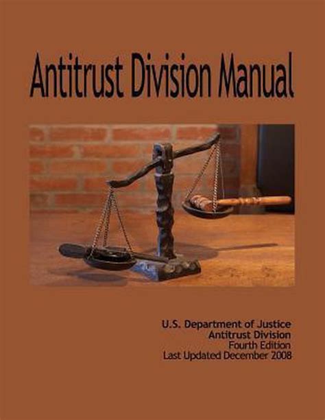 Download Antitrust Division Manual Fifth Edition By Us Department Of Justice