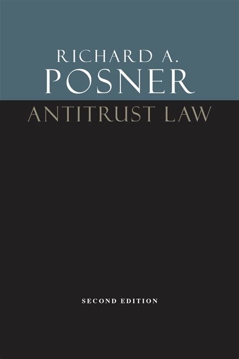 Full Download Antitrust Law By Richard A Posner