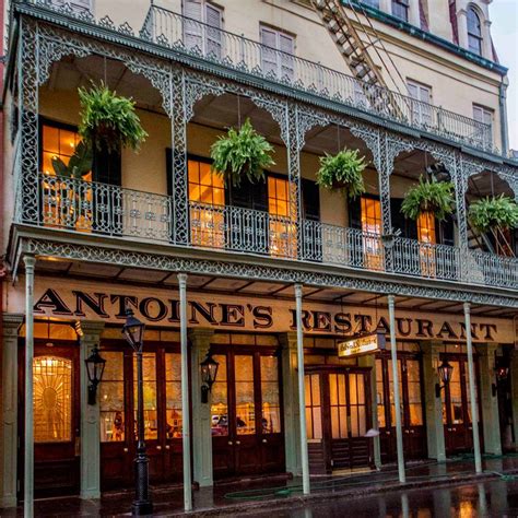Antoine's restaurant new orleans. Nov 22, 2023 · Antoine’s is famously the oldest restaurant in New Orleans, dating to 1840. Perhaps lesser known is its status as the oldest restaurant in the United States continuously run by the same family ... 