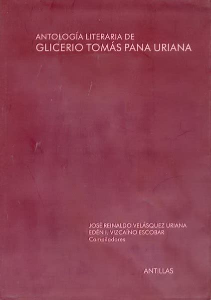 Antología literaria de glicerio tomás pana uriana. - Ferraro 250 gto manual owners workshop manual.