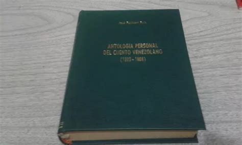 Antología personal del cuento venezolano, 1933 1968. - Manuale n calcolo del carico commerciale.